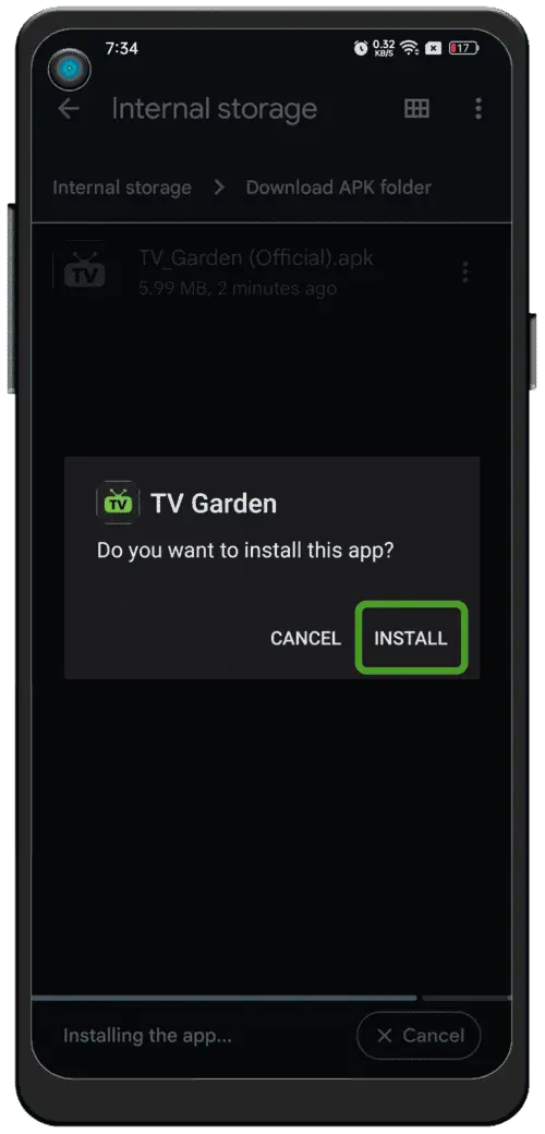 Install and Launch GSTV